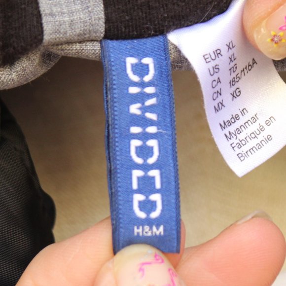 H&M Divided Gray Hooded Jacket - Picture 5 of 5